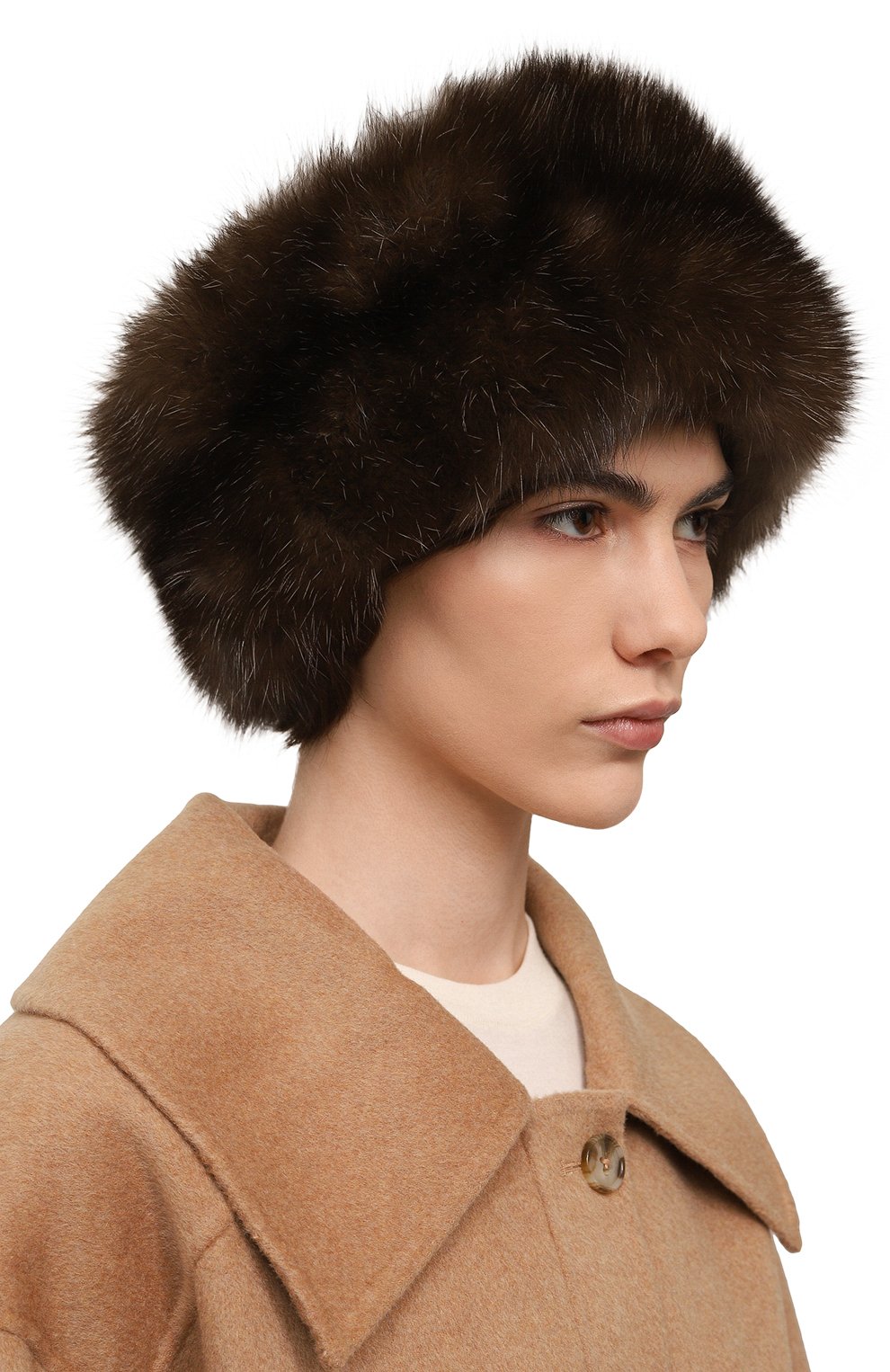 Шапка джулия из меха норки и соболя FURLAND, арт. 0034607450168600000, фото 2