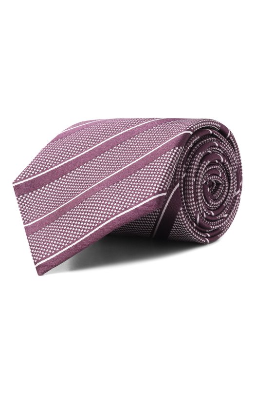 Шелковый галстук BOSS 50562057 Фиолетовый 50562057