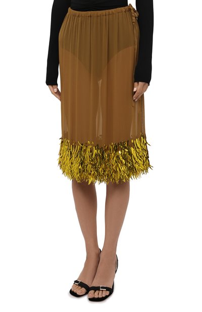 Юбка из вискозы DRIES VAN NOTEN, арт. 212-010837-3293, фото 3