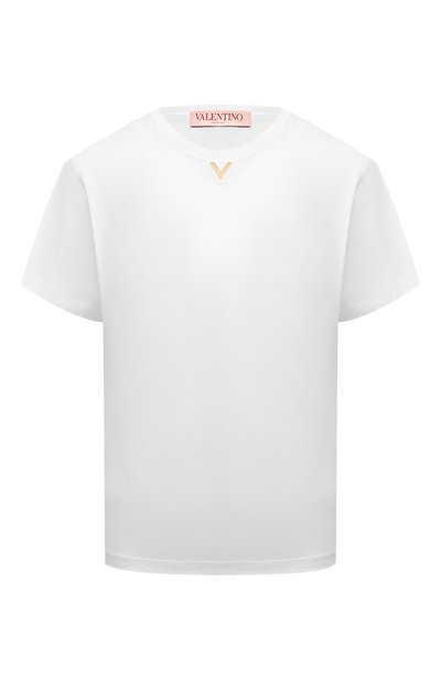 Хлопковая футболка VALENTINO, арт. 5B3MG23K8PA, фото 1