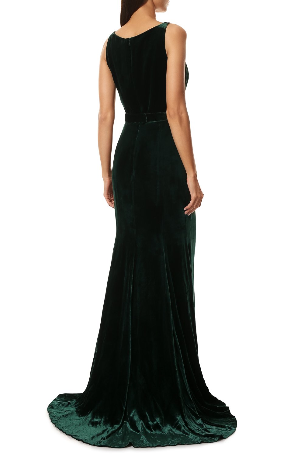 Бархатное платье OSCAR DE LA RENTA, арт. 18FN025VVT, фото 4