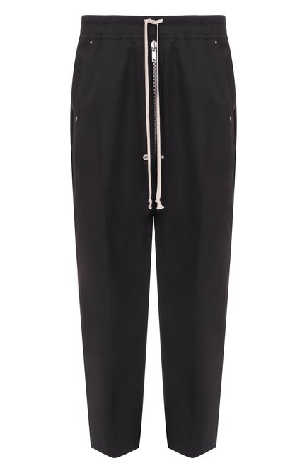 Мужские хлопковые брюки RICK OWENS, арт. RU02E1361/TE