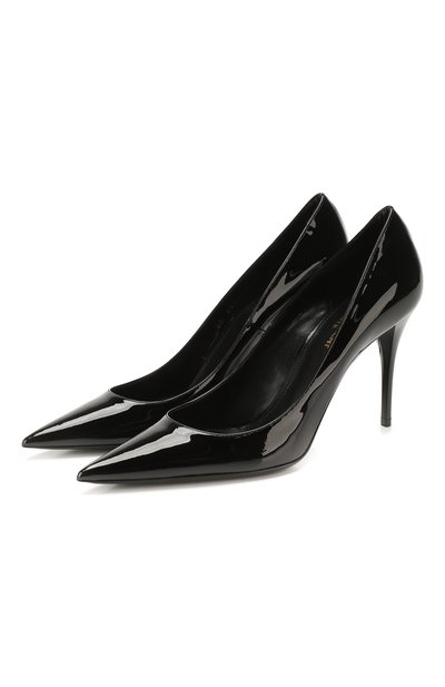 Кожаные туфли lexi SAINT LAURENT, арт. 603912/0NP00, фото 1