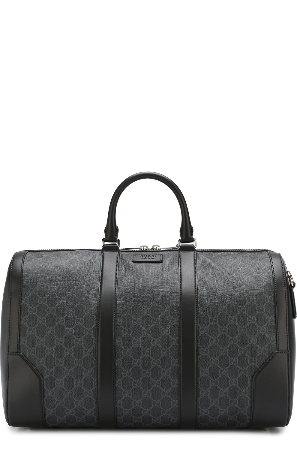 Дорожная сумка gg supreme GUCCI черного цвета по цене 252000 руб., арт. 474131/K5IAN, фото 1 Дорожная сумка gg supreme GUCCI, арт. 474131/K5IAN, фото 1