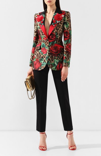 Шелковый жакет DOLCE & GABBANA, арт. F293SZ/HS1Z2, фото 2