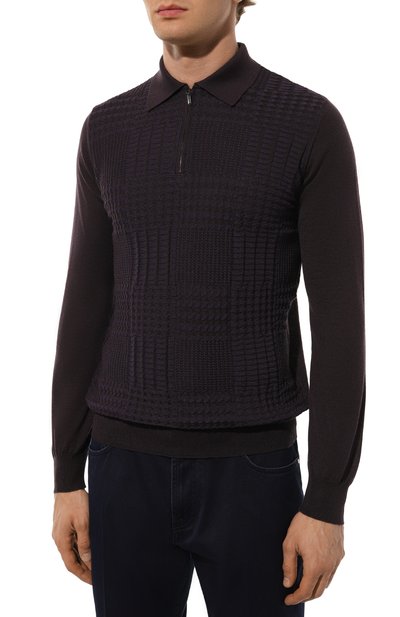 Поло из кашемира и шелка ZILLI, арт. KZP001M0330VPDG00, фото 3