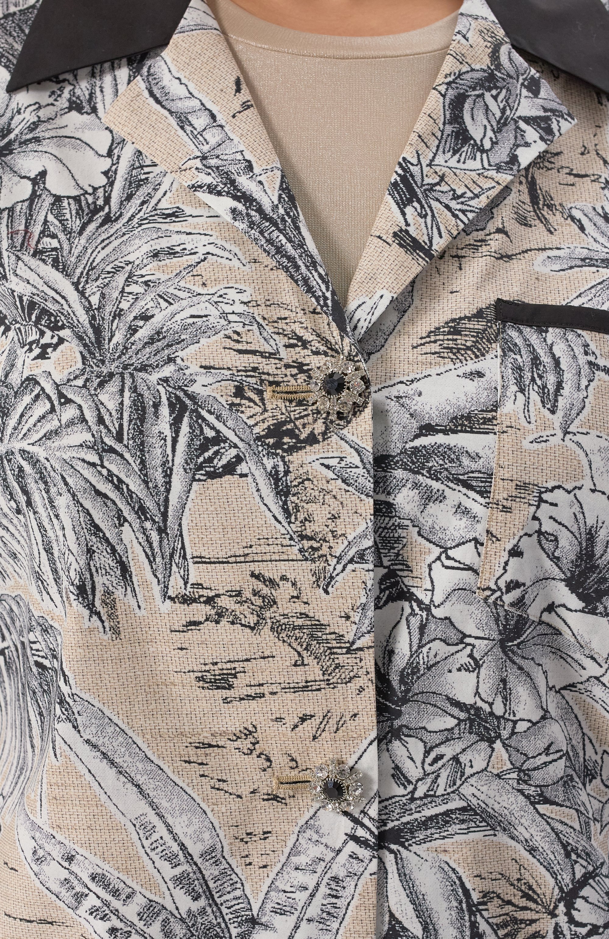 Хлопковая рубашка MARINA RINALDI, арт. P0LTAVA, фото 5