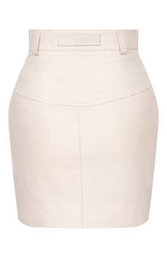 Кожаная юбка MIU MIU, арт. MPD660-1SNT-F0009, фото 2