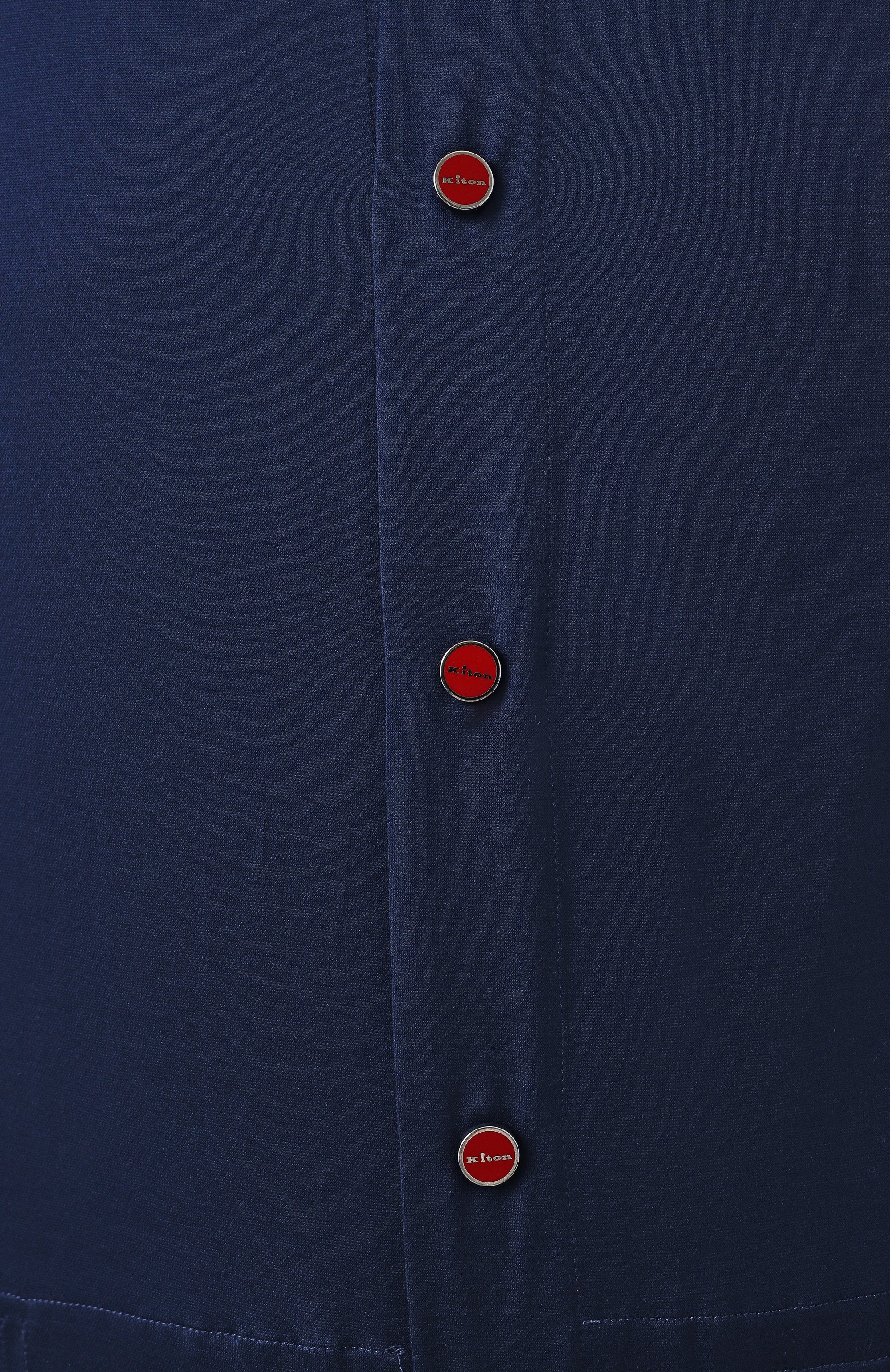 Хлопковая рубашка KITON, арт. UMCPETEH0923416, фото 6
