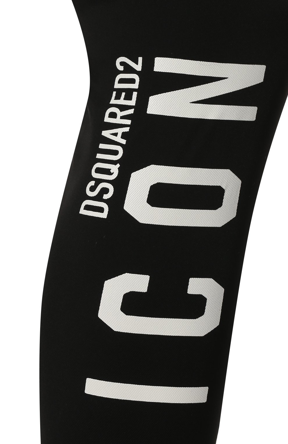 Легинсы со штрипками DSQUARED2 черного цвета по цене 32050 руб., арт. S80KA0025/S54164, фото 5 Легинсы со штрипками DSQUARED2, арт. S80KA0025/S54164, фото 5