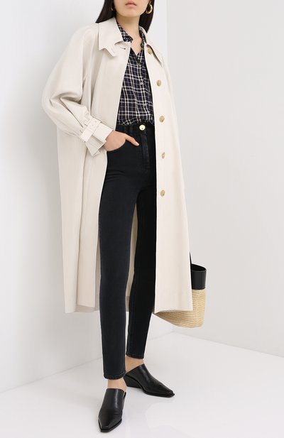 Джинсы BALMAIN темно-серого цвета по цене 65950 руб., арт. UF15460/D062, фото 2 Джинсы BALMAIN, арт. UF15460/D062, фото 2