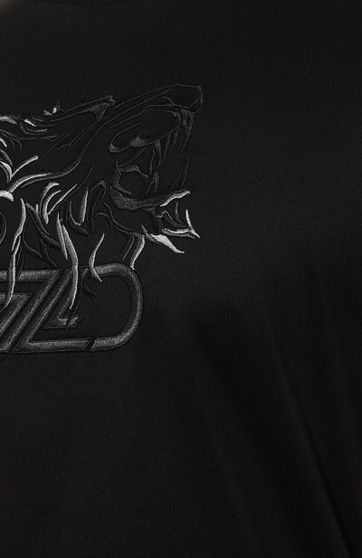 Хлопковая футболка ZILLI, арт. MBZ-NT580-LE0N1/MC01, фото 5