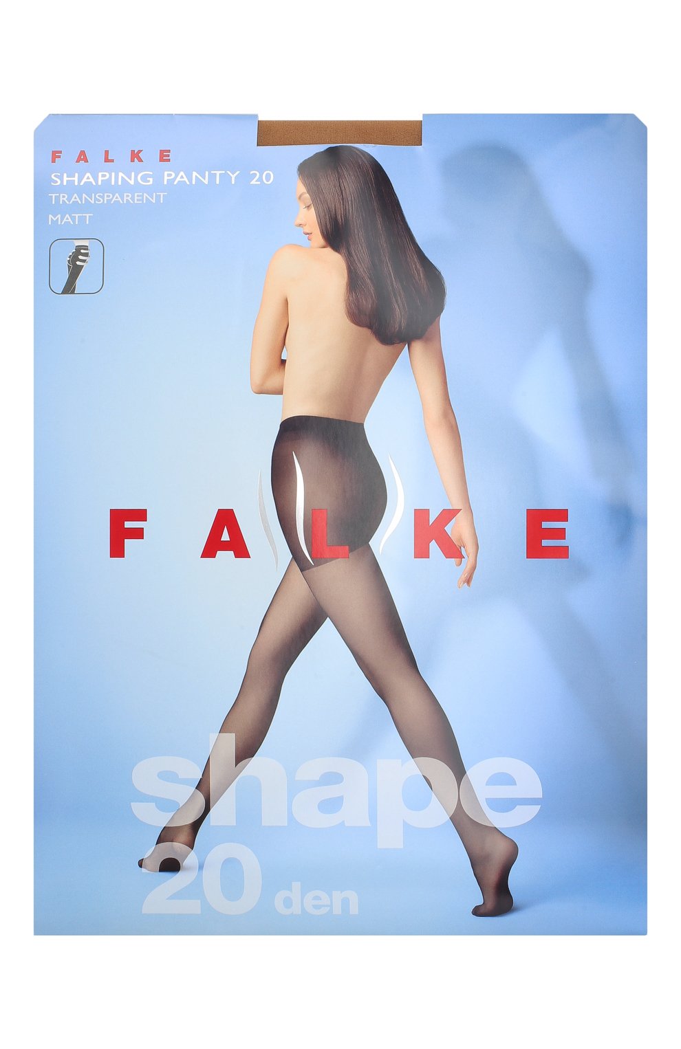 Колготки FALKE бежевого цвета по цене 2580 руб., арт. 40512_, фото 1 Колготки FALKE, арт. 40512_, фото 1