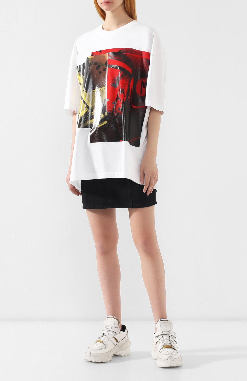 Хлопковая футболка MAISON MARGIELA белого цвета по цене 42500 руб., арт. S29GC0230/S22816, фото 2 Хлопковая футболка MAISON MARGIELA, арт. S29GC0230/S22816, фото 2