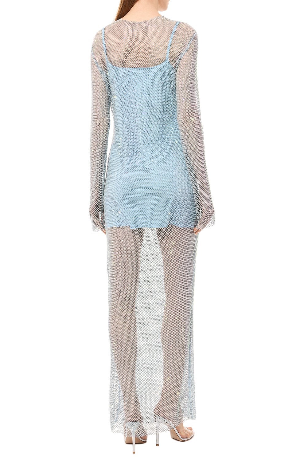 Платье с отделкой стразами ALINE, арт. AL151003, фото 4