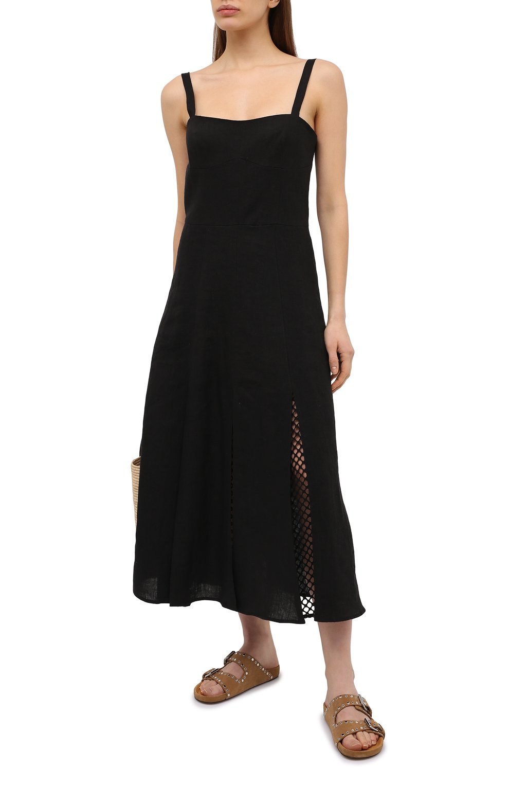 Льняное платье A MERE CO, арт. AMC-RSS21-10BLBL, фото 2