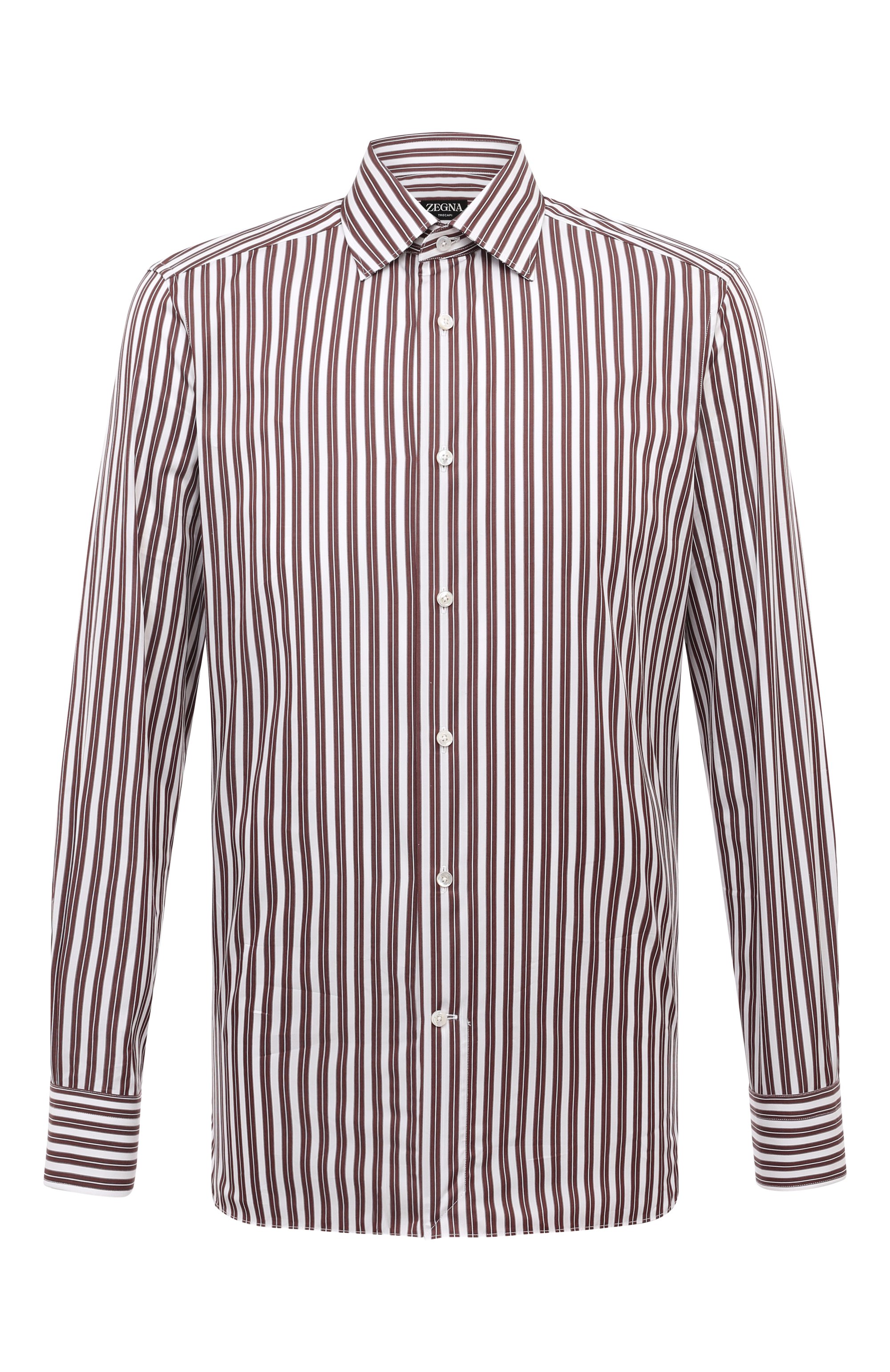 Хлопковая сорочка ZEGNA, арт. 701532A7/9MS0JI, фото 1