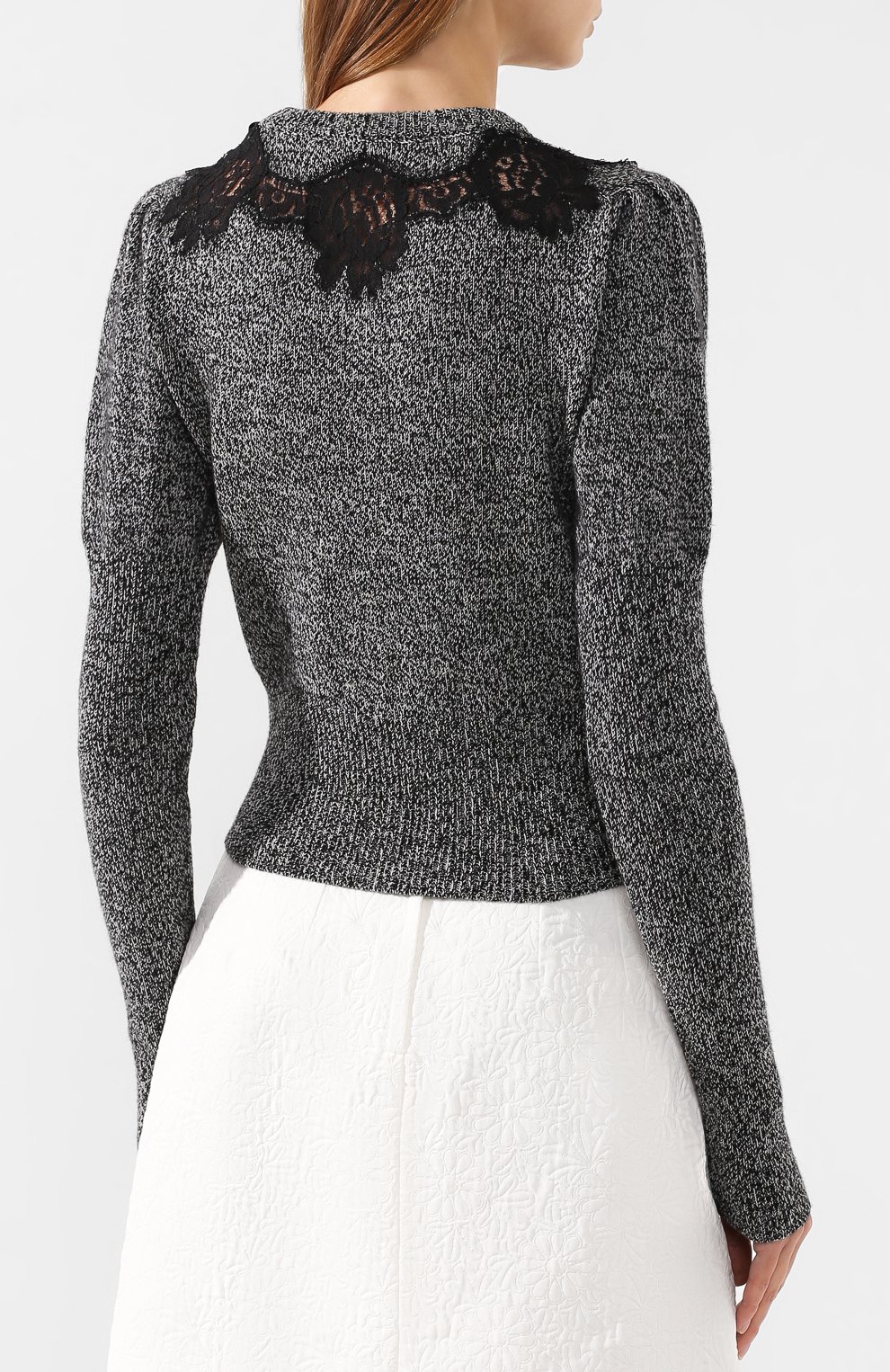 Пуловер из смеси кашемира и хлопка DOLCE & GABBANA, арт. FX466T/JAWQ0, фото 4