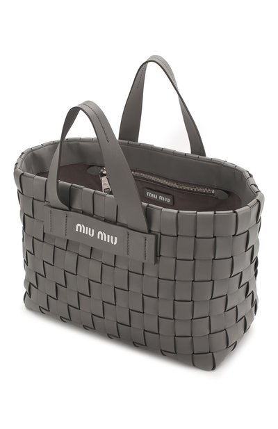 Сумка-шопер MIU MIU, арт. 5BA168-2D8K-F0K44-OIO, фото 4