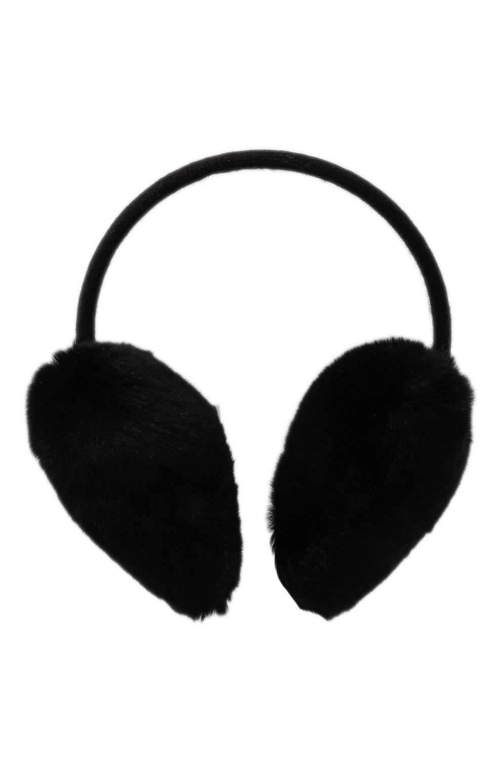 Меховые наушники YVES SALOMON ENFANT черного цвета по цене 12650 руб., арт. 24WEA008XXREXX, фото 3 Меховые наушники YVES SALOMON ENFANT, арт. 24WEA008XXREXX, фото 3