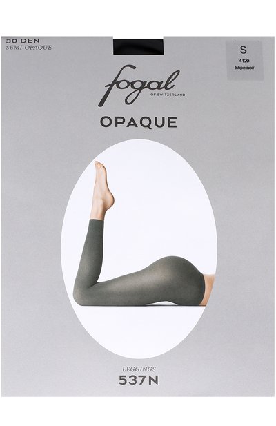 Женские укороченные легинсы FOGAL, арт. 537N/0PAQUE/30DEN/LEGGINGS