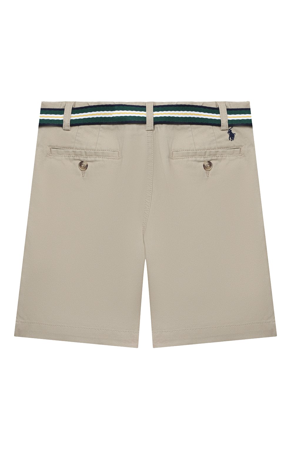 Хлопковые шорты POLO RALPH LAUREN бежевого цвета по цене 9610 руб., арт. 323863960, фото 2 Хлопковые шорты POLO RALPH LAUREN, арт. 323863960, фото 2