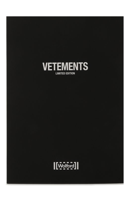

Колготки VETEMENTS, Чёрный