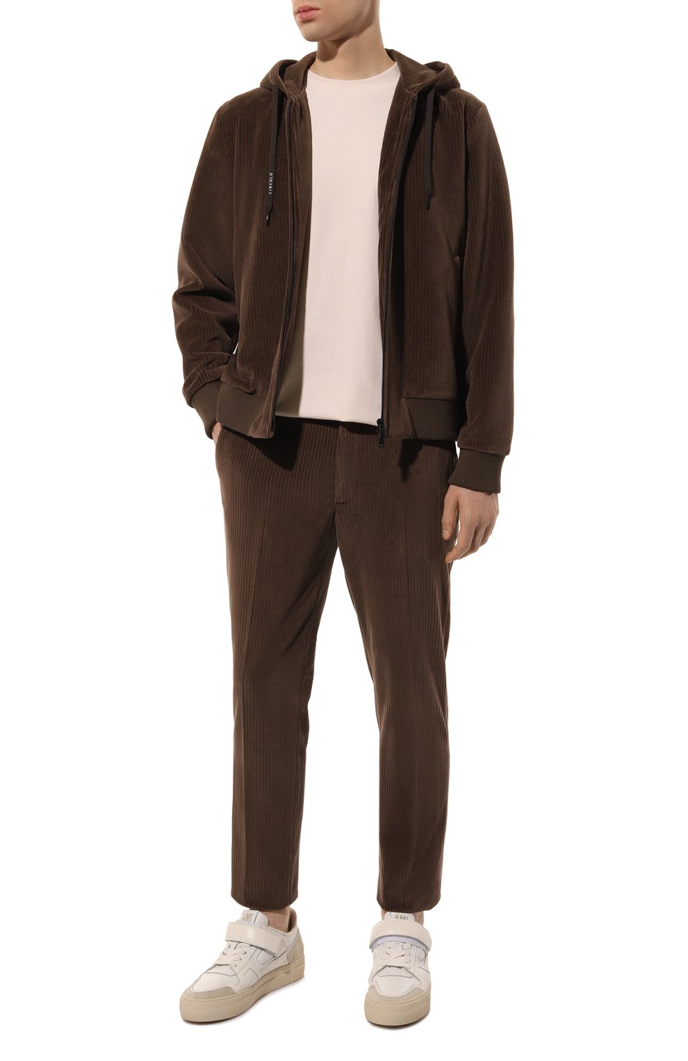 Хлопковая футболка CIRCOLO 1901 светло-розового цвета по цене 13950 руб., арт. CN4476, фото 2 Хлопковая футболка CIRCOLO 1901, арт. CN4476, фото 2