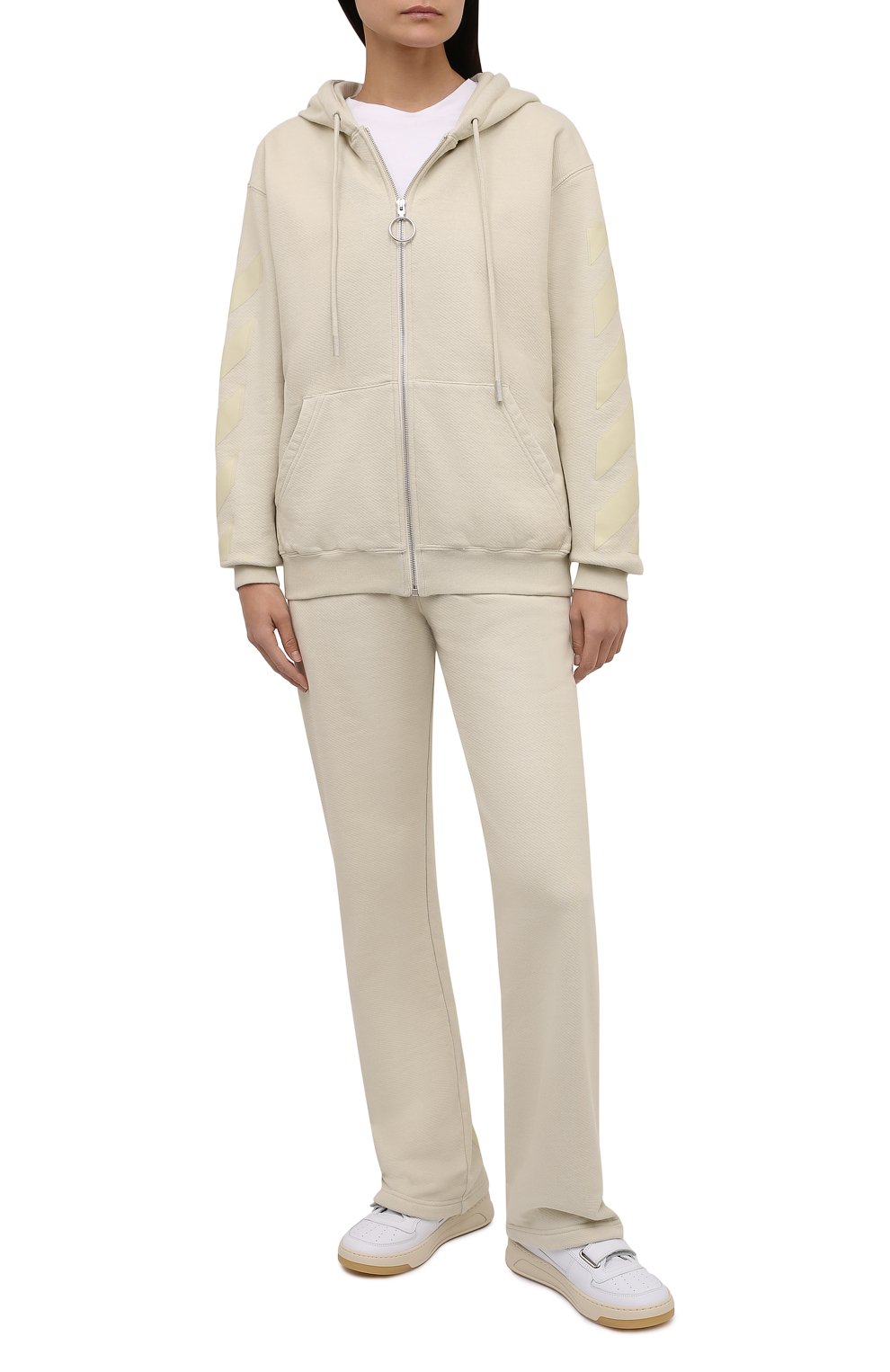 Хлопковый кардиган OFF-WHITE, арт. 0WBE005F21JER001, фото 2