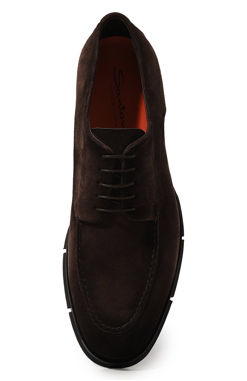 Замшевые дерби justin SANTONI, арт. MCJG18567PI2HGEX, фото 6