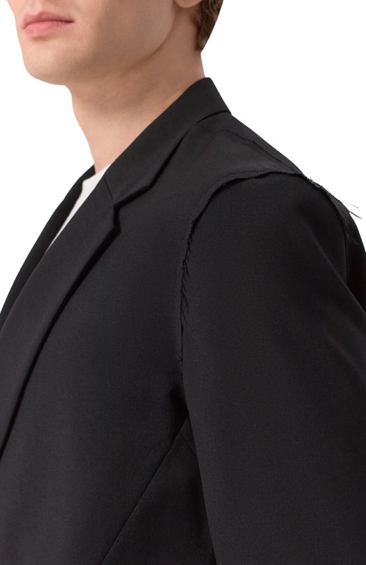 Шерстяной пиджак Undercover UC2E4101-3 Чёрный  UC2E4101-3 Фото 5