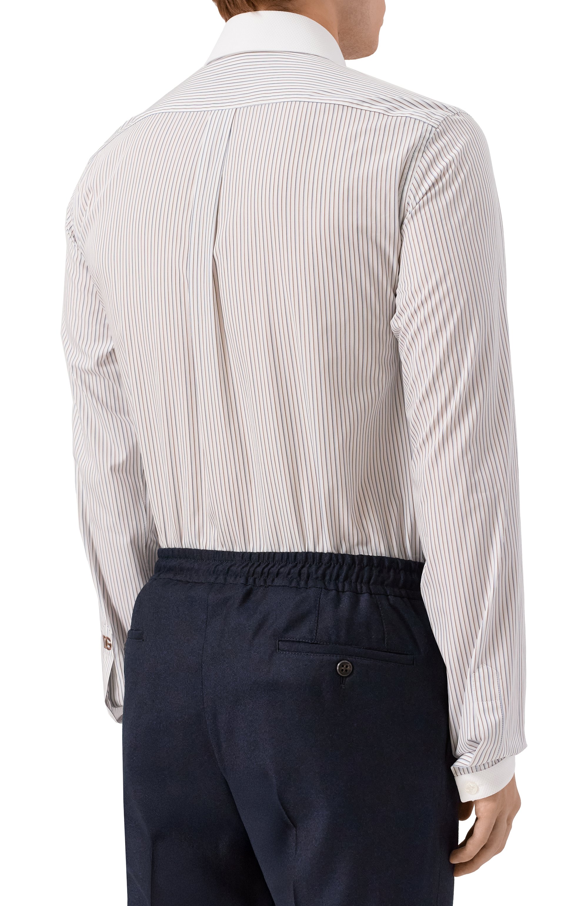 Хлопковая сорочка DOLCE & GABBANA, арт. G5NL8Z/FR51B, фото 4