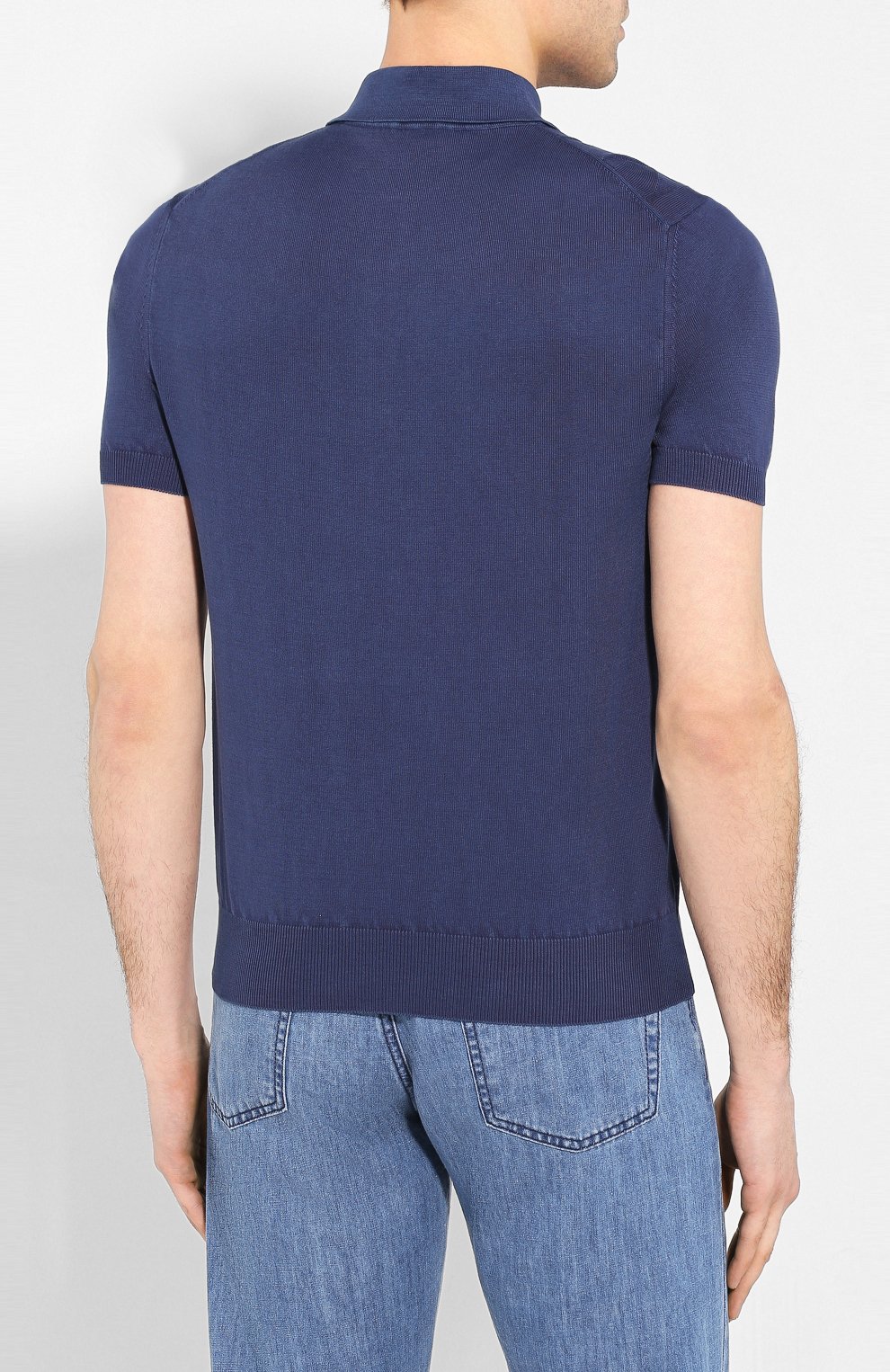 Хлопковое поло CANALI, арт. C0707/MK00854, фото 4