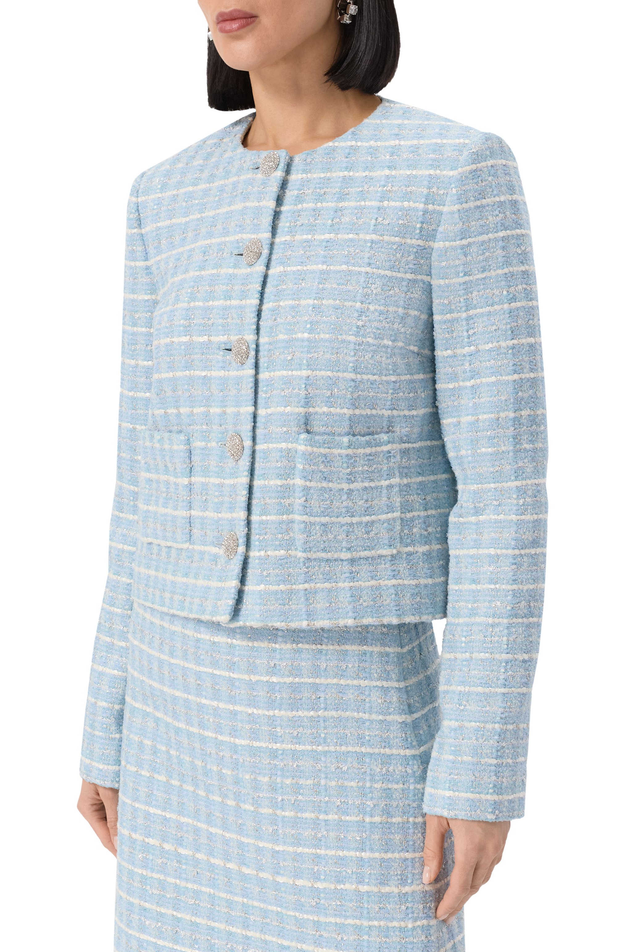 Твидовый жакет MVST, арт. 25E/X2P/0/L071/3056, фото 3