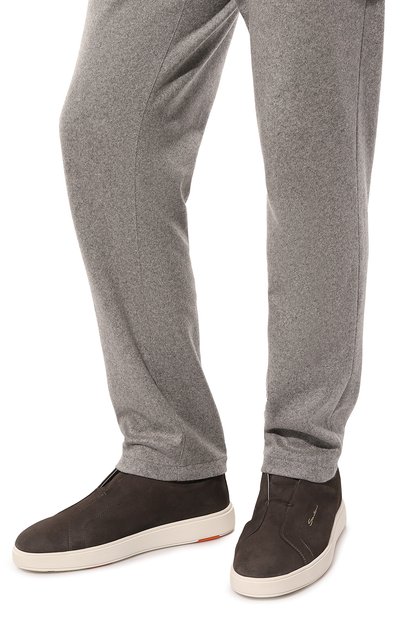 Замшевые кеды cleanic SANTONI, арт. MBCG21879BARTSR7, фото 3