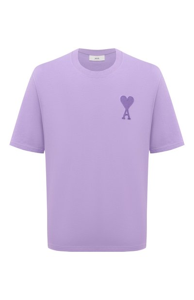 Хлопковая футболка AMI, арт. E21HJ128.726, фото 1