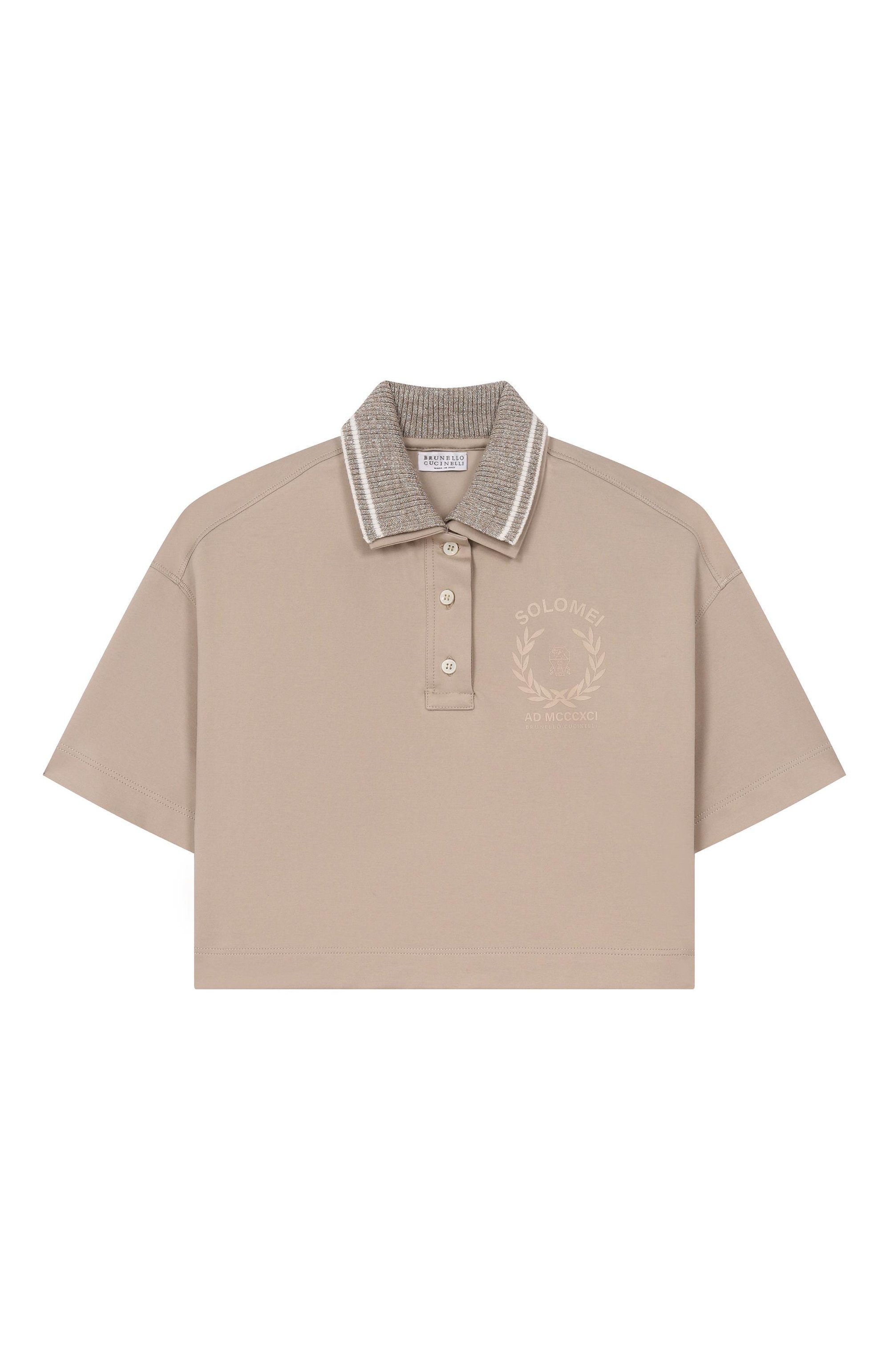 Хлопковое поло BRUNELLO CUCINELLI, арт. BL946E450B, фото 1