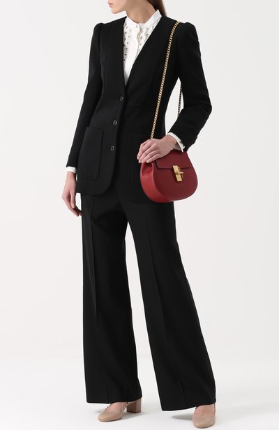 Удлиненный приталенный жакет с рукавом-фонарик CHLOÉ, арт. 17AJV09-17A083, фото 2