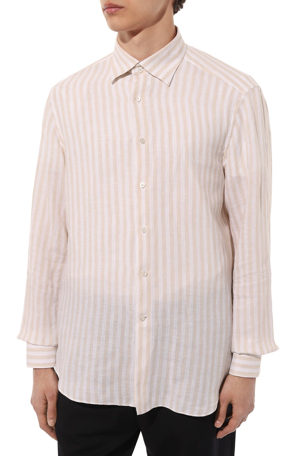 Льняная рубашка STEFANO RICCI, арт. MC003685/LX2511, фото 3