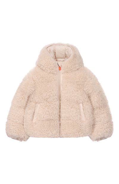 Утепленная куртка из экомеха SAVE THE DUCK, арт. J32369G/KENDA/CURL21