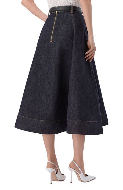 Джинсовая юбка SELF-PORTRAIT, арт. RS26828MSKBL, фото 4