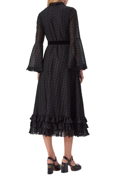 Хлопковое платье VALENTINO, арт. 7B3VAFU5/9EU, фото 3