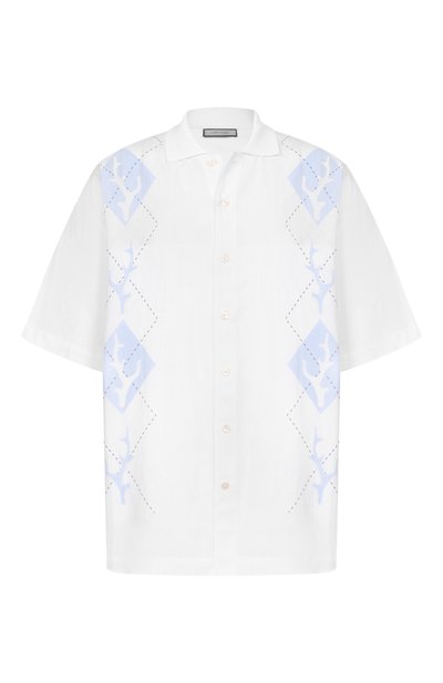 Мужская льняная рубашка CORTIGIANI, арт. 4AJ606