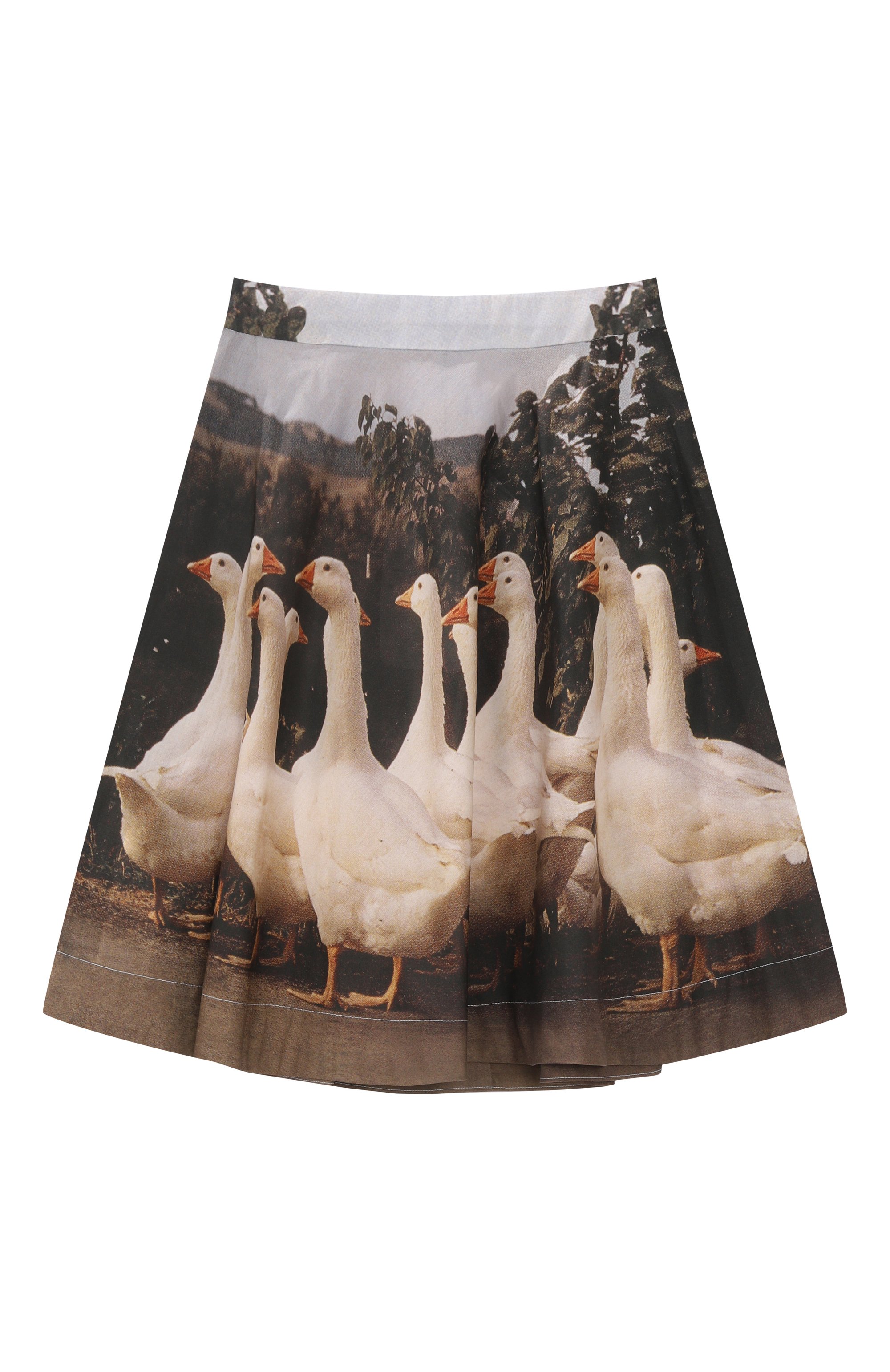 Хлопковая юбка MOSCHINO, арт. HDJ03P/S0Q23/4-8, фото 2