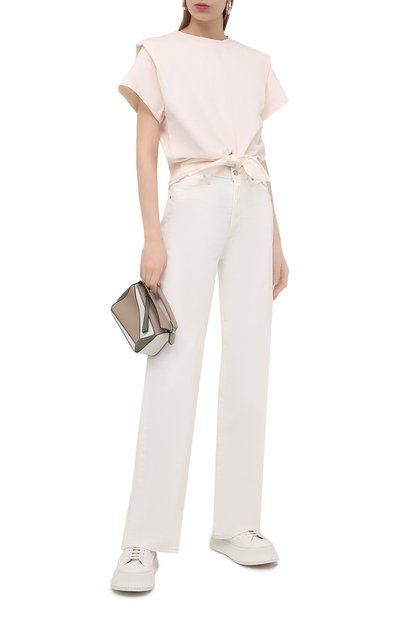 Хлопковая футболка ISABEL MARANT, арт. TS0780-21P027I/ZELIT0, фото 2