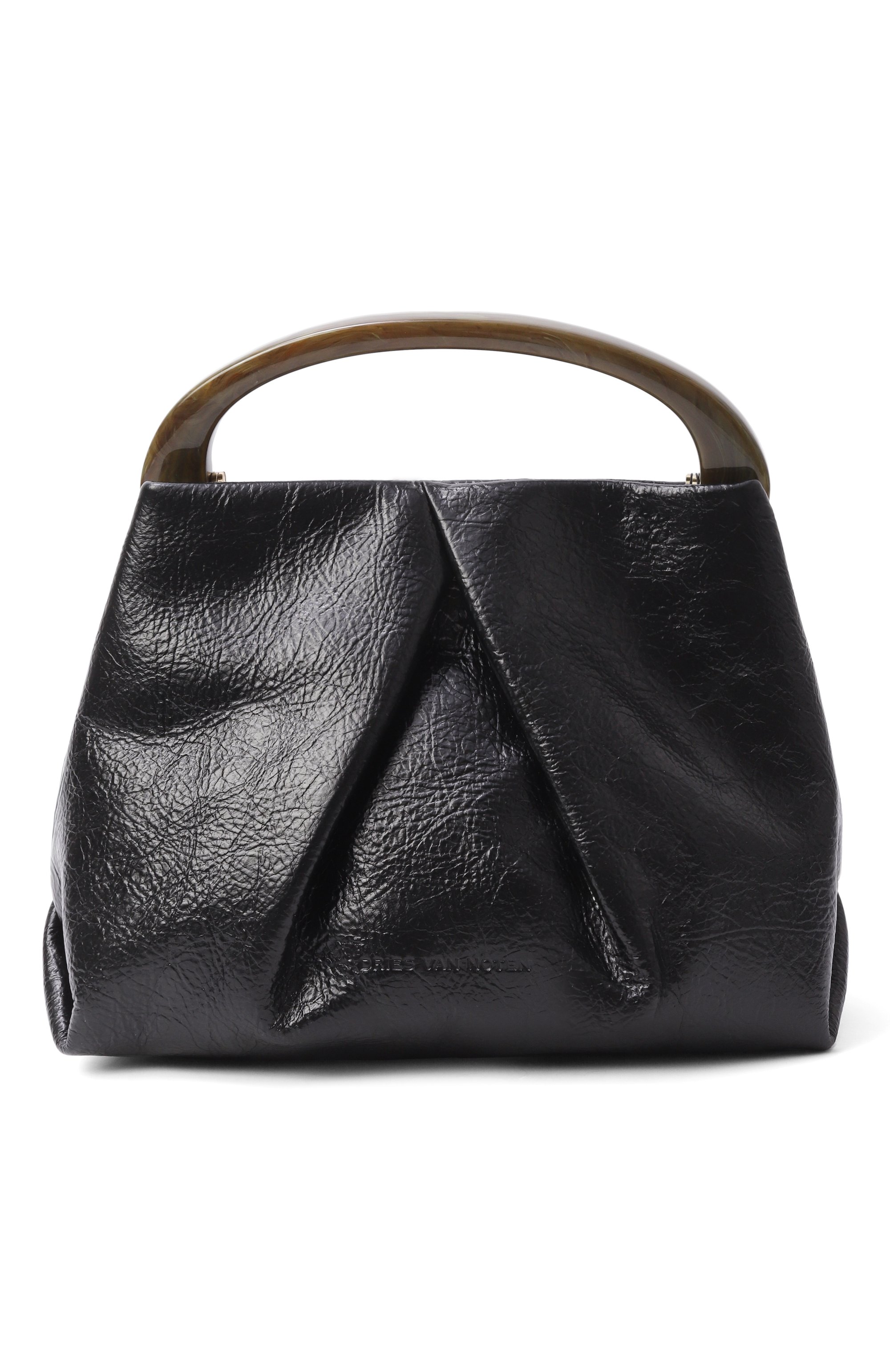 Сумка DRIES VAN NOTEN черного цвета по цене 113000 руб., арт. 252-011524-150, фото 1 Сумка DRIES VAN NOTEN, арт. 252-011524-150, фото 1