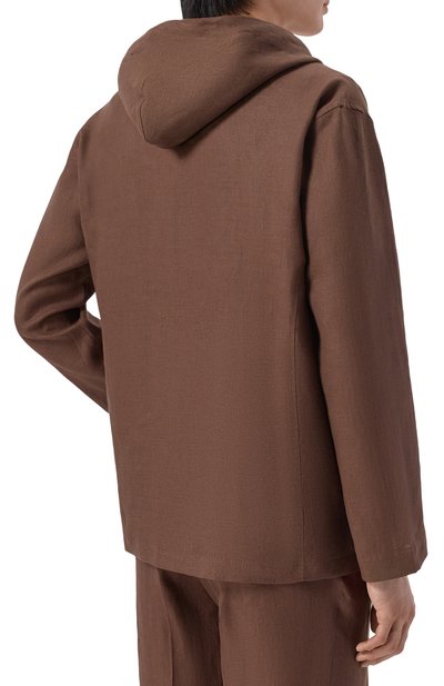 Льняная рубашка KITON, арт. UMCLUCAH09690, фото 4