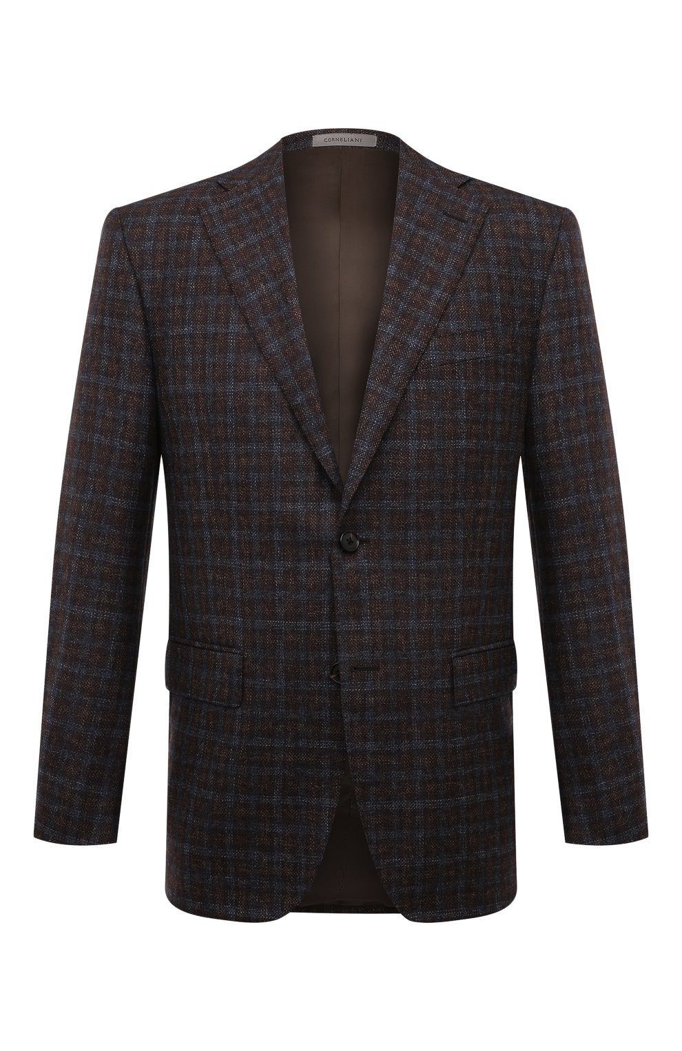 Шерстяной пиджак CORNELIANI коричневого цвета по цене 109000 руб., арт. 946008-9416317, фото 1 Шерстяной пиджак CORNELIANI, арт. 946008-9416317, фото 1