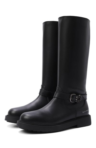 Кожаные сапоги ELIE SAAB JUNIOR, арт. 82092/VAR1_001