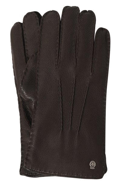Мужские кожаные перчатки ROECKL, арт. 11013-643